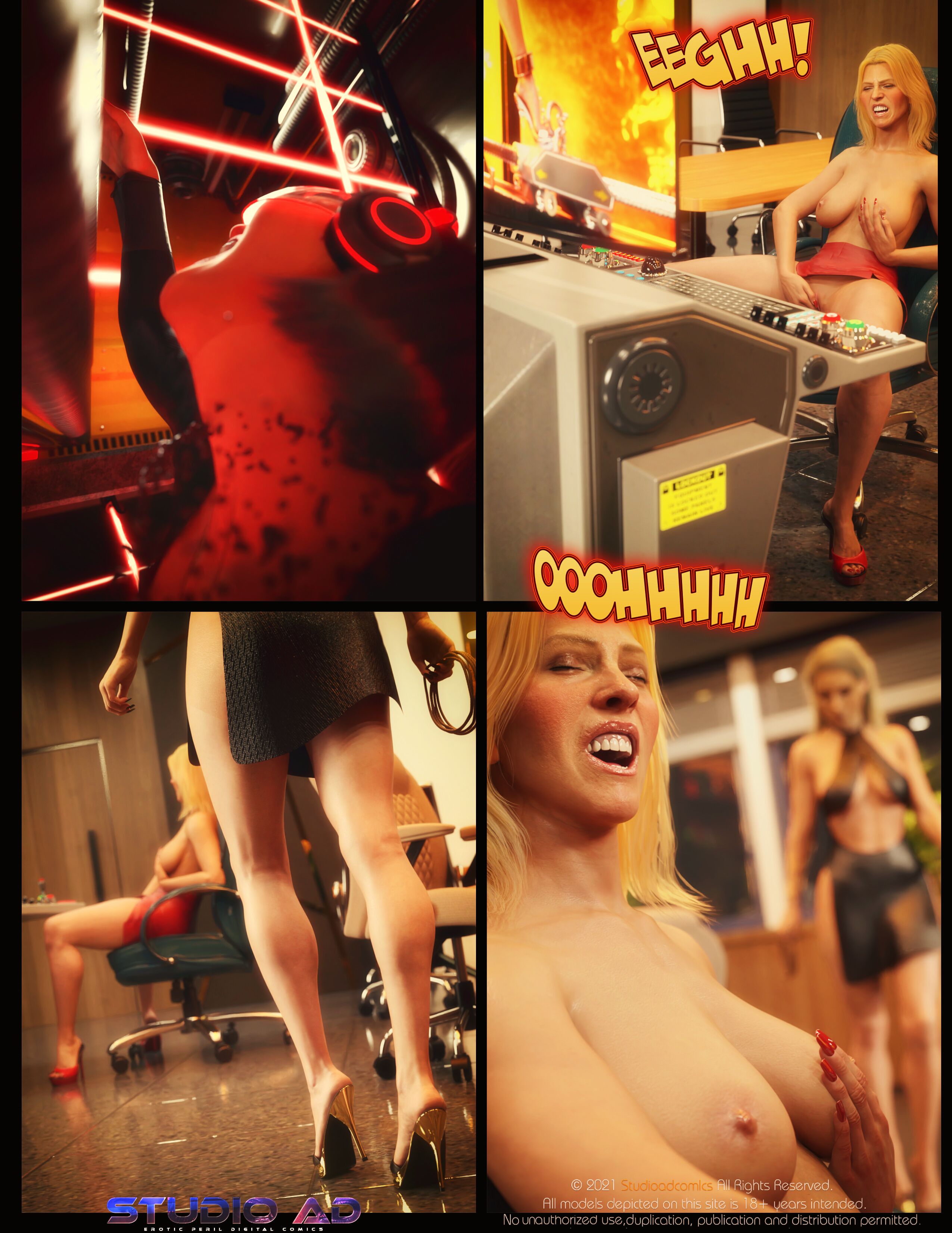 Carey – The Queen Of Escapes [Studio AD] 48.1 . Carey - The Queen Of Escapes - ALT Ending - Chapter 48 [Studio AD] – page 54