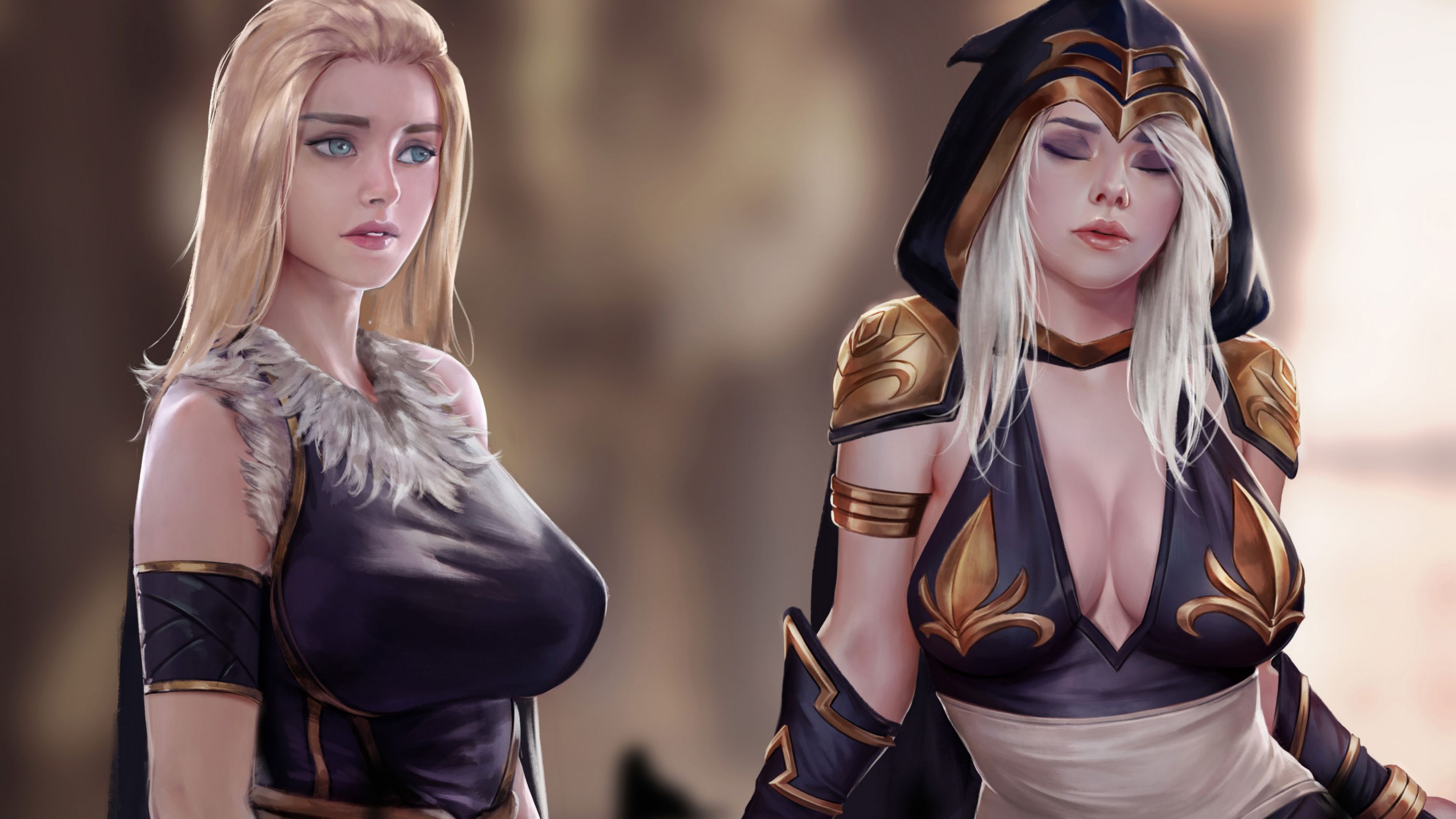 LeagueNTR (League Of Legends) [Firolian] 6.2 . LeagueNTR - Ashe - No Dialogue - The Warmother Part I (League Of Legends) [Firolian] – page 4
