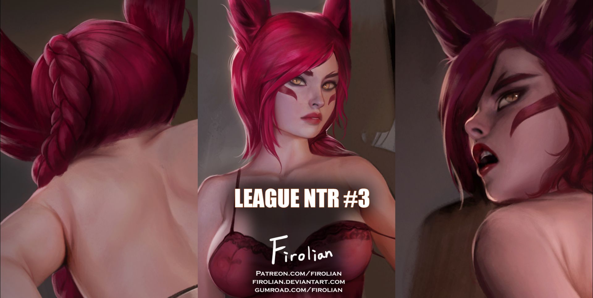 LeagueNTR (League Of Legends) [Firolian] 3 . LeagueNTR - Xayah - (League Of Legends) [Firolian] – page 1
