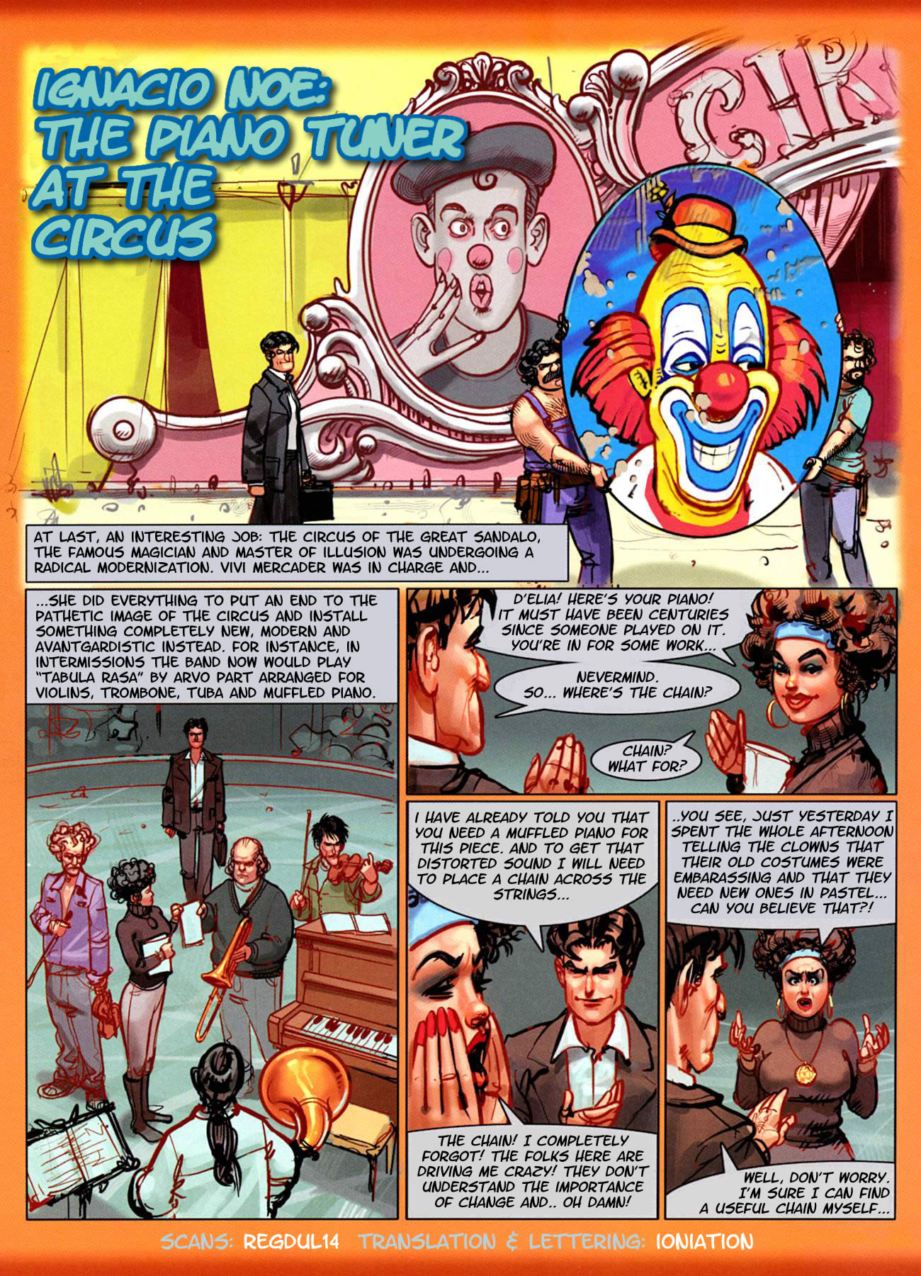 The Piano Tuner [Ignacio Noe] 7 . The Piano Tuner - Chapter 7 [Ignacio Noe] – page 1