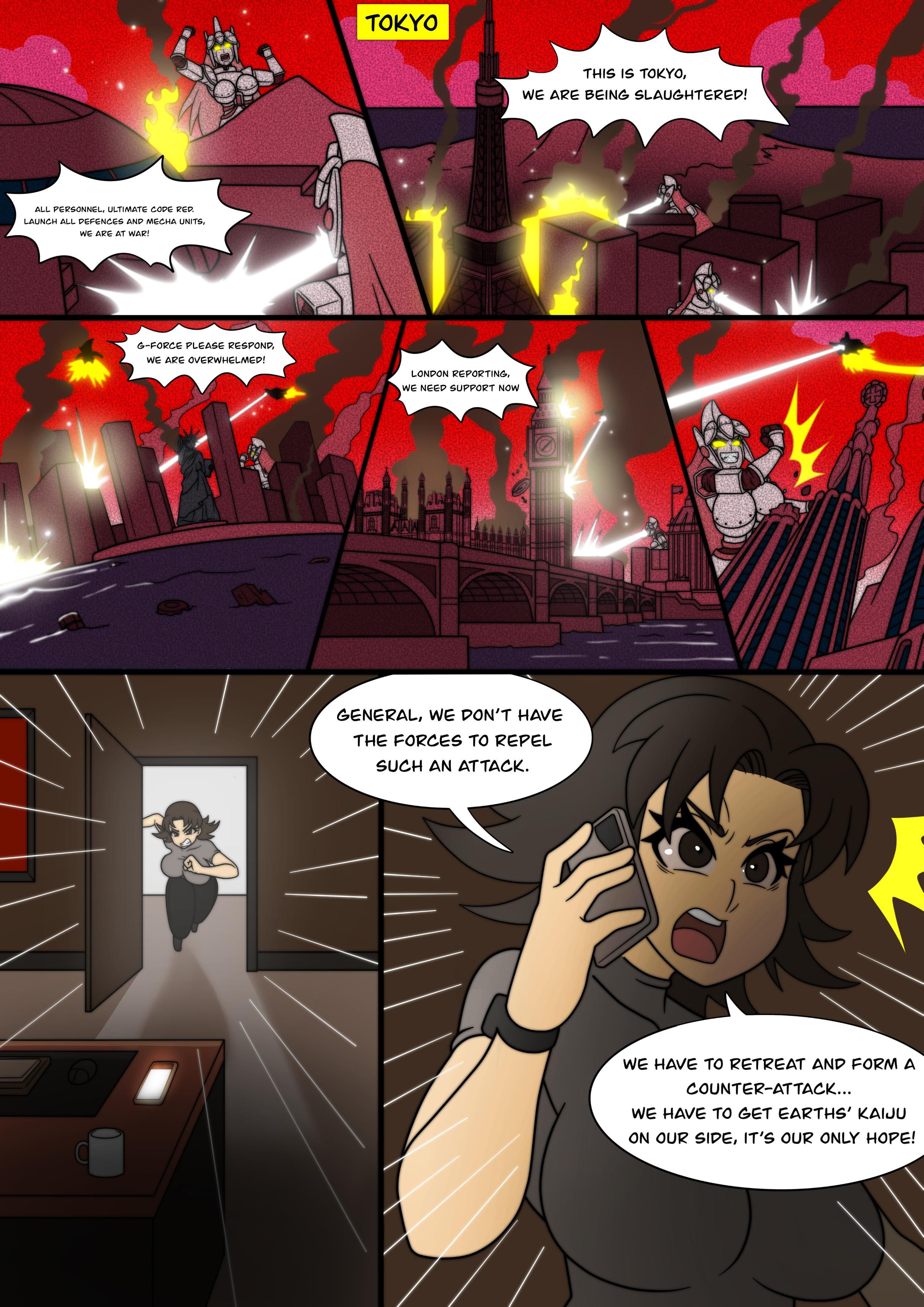 Kaiju Girls [WitchKing00] 7 . Kaiju Girls - Chapter 7 [WitchKing00] – page 19