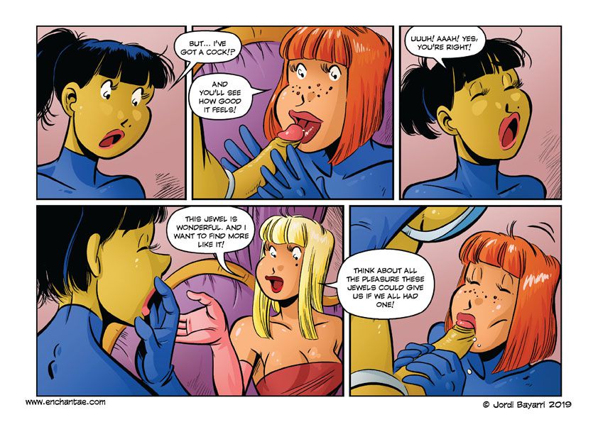 Enchantae [Jordi Bayarri] Enchantae Special Episode - Shemalien – page 34