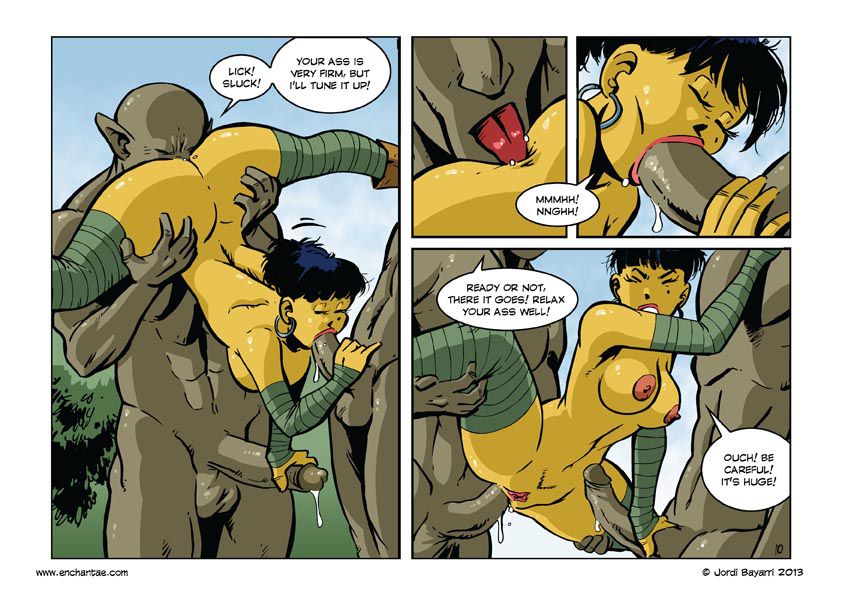 Enchantae [Jordi Bayarri] Enchantae Vol. 3 - Beyond Borders - Part 1 – page 154