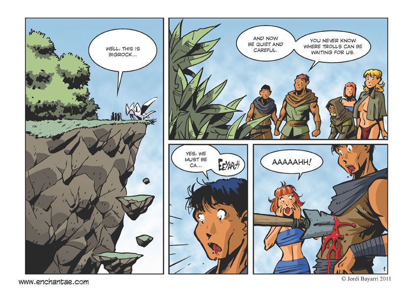 Enchantae [Jordi Bayarri] Enchantae Vol. 3 - Beyond Borders - Part 1 – page 41