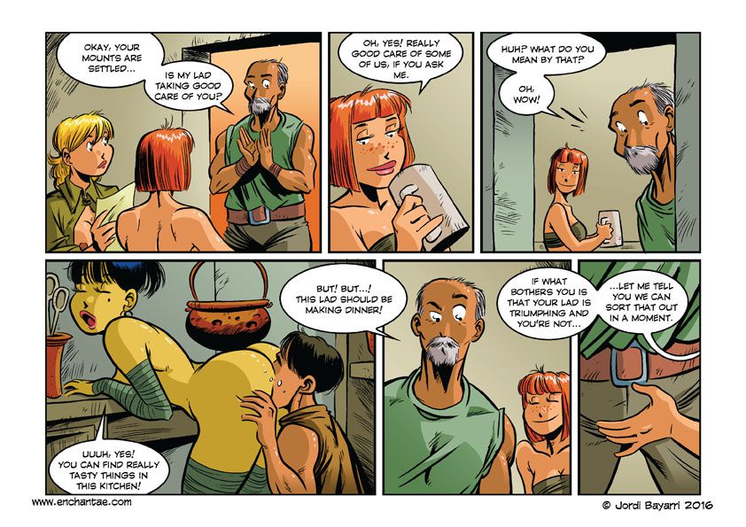 Enchantae [Jordi Bayarri] Enchantae Vol. 4 - Return of Anoa - Part 1 – page 134