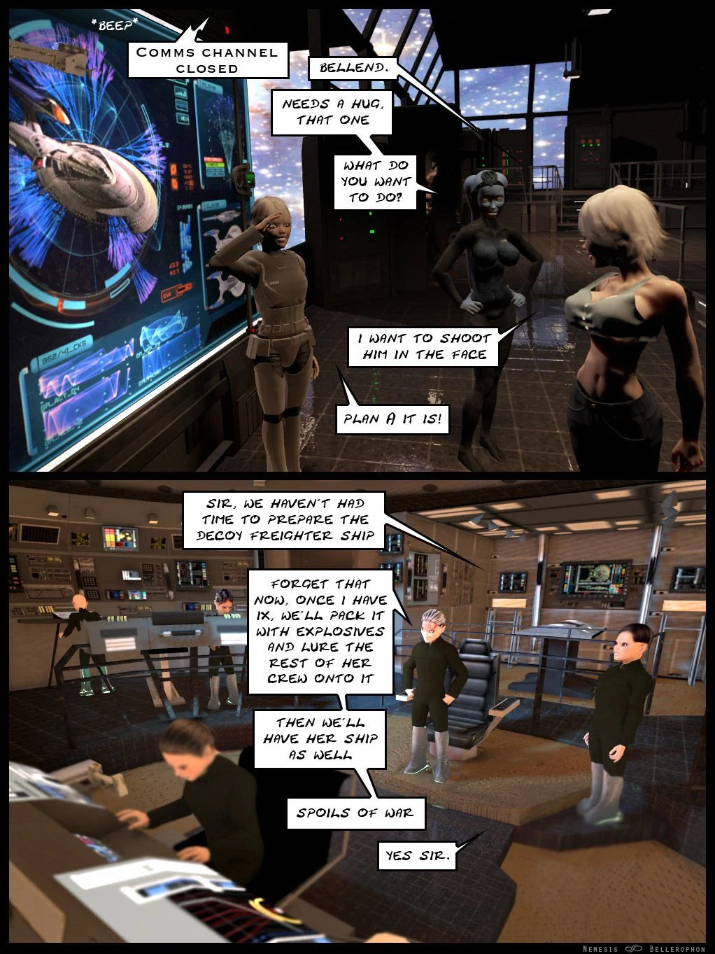 Star Trek Fleet Wars (Star Trek) [Sindy Anna Jones] 20 Project Nemesis – page 56