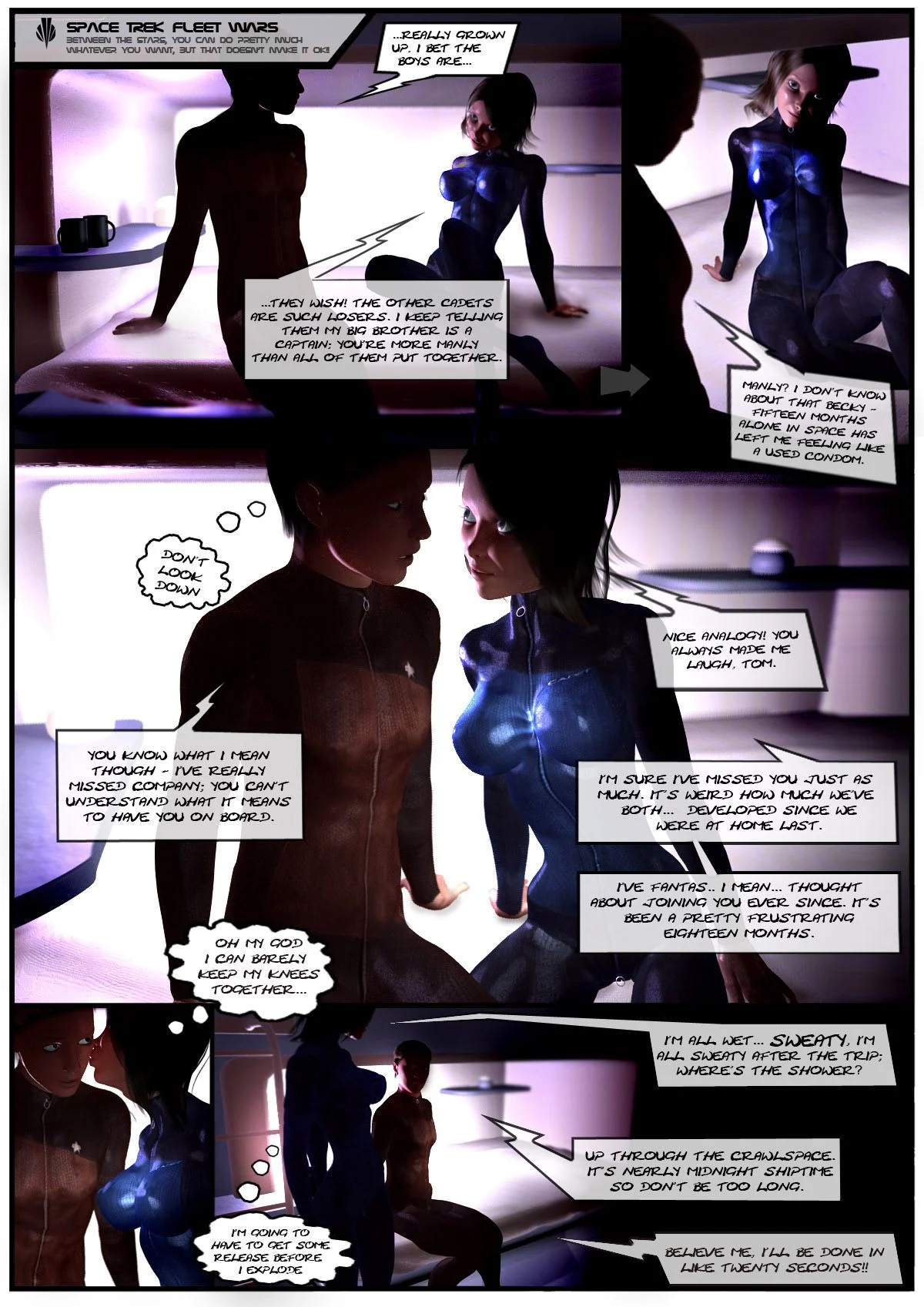 Star Trek Fleet Wars (Star Trek) [Sindy Anna Jones] 01 Space Trek Fleet Wars – page 4
