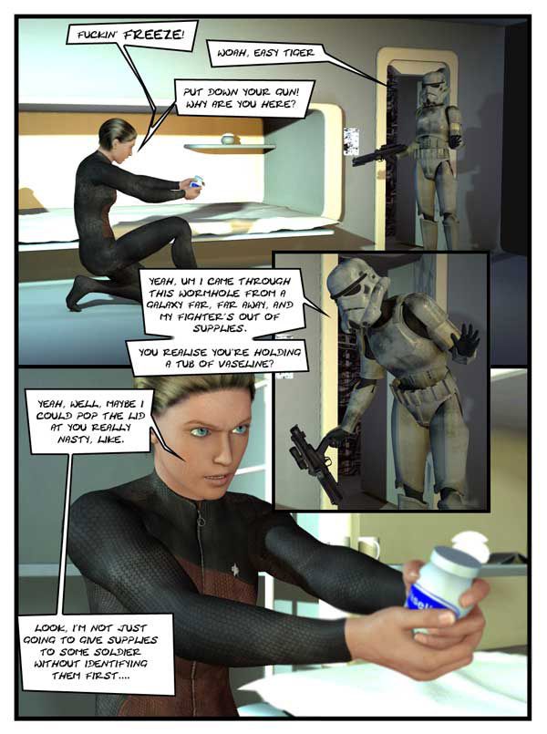 Star Trek Fleet Wars (Star Trek) [Sindy Anna Jones] 03 Spacey Trekky Time Tussle – page 5