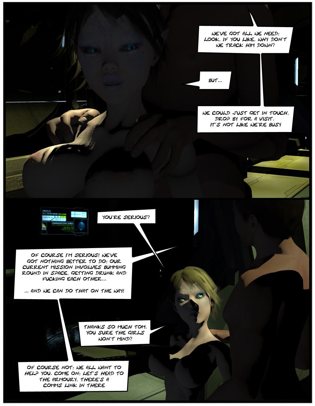 Star Trek Fleet Wars (Star Trek) [Sindy Anna Jones] 08 Breakfast in Tacspace – page 24