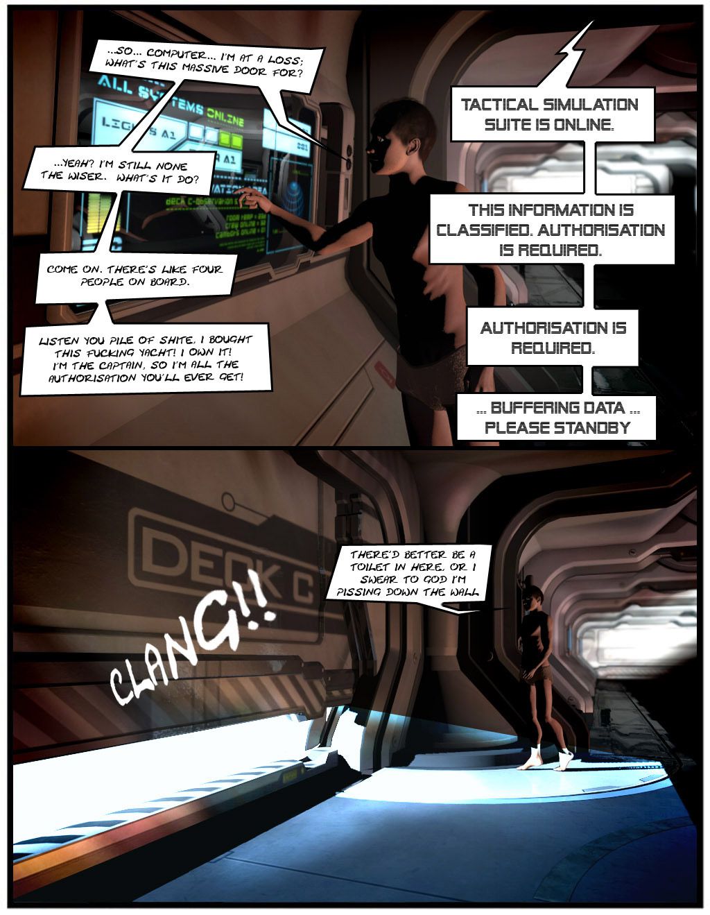 Star Trek Fleet Wars (Star Trek) [Sindy Anna Jones] 08 Breakfast in Tacspace – page 3
