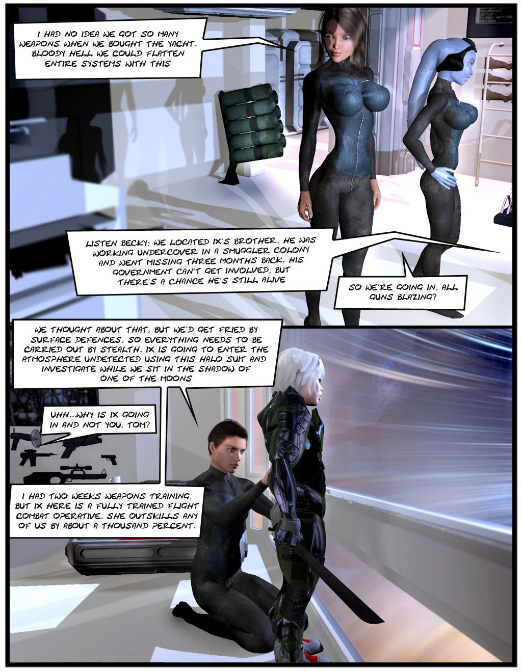 Star Trek Fleet Wars (Star Trek) [Sindy Anna Jones] 08 Breakfast in Tacspace – page 38