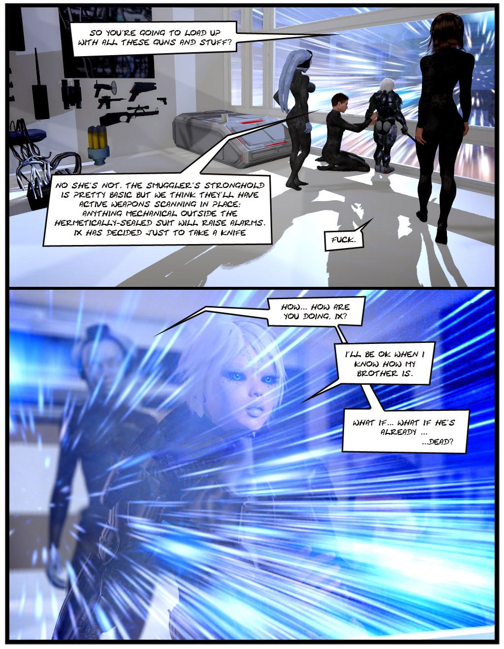 Star Trek Fleet Wars (Star Trek) [Sindy Anna Jones] 08 Breakfast in Tacspace – page 39