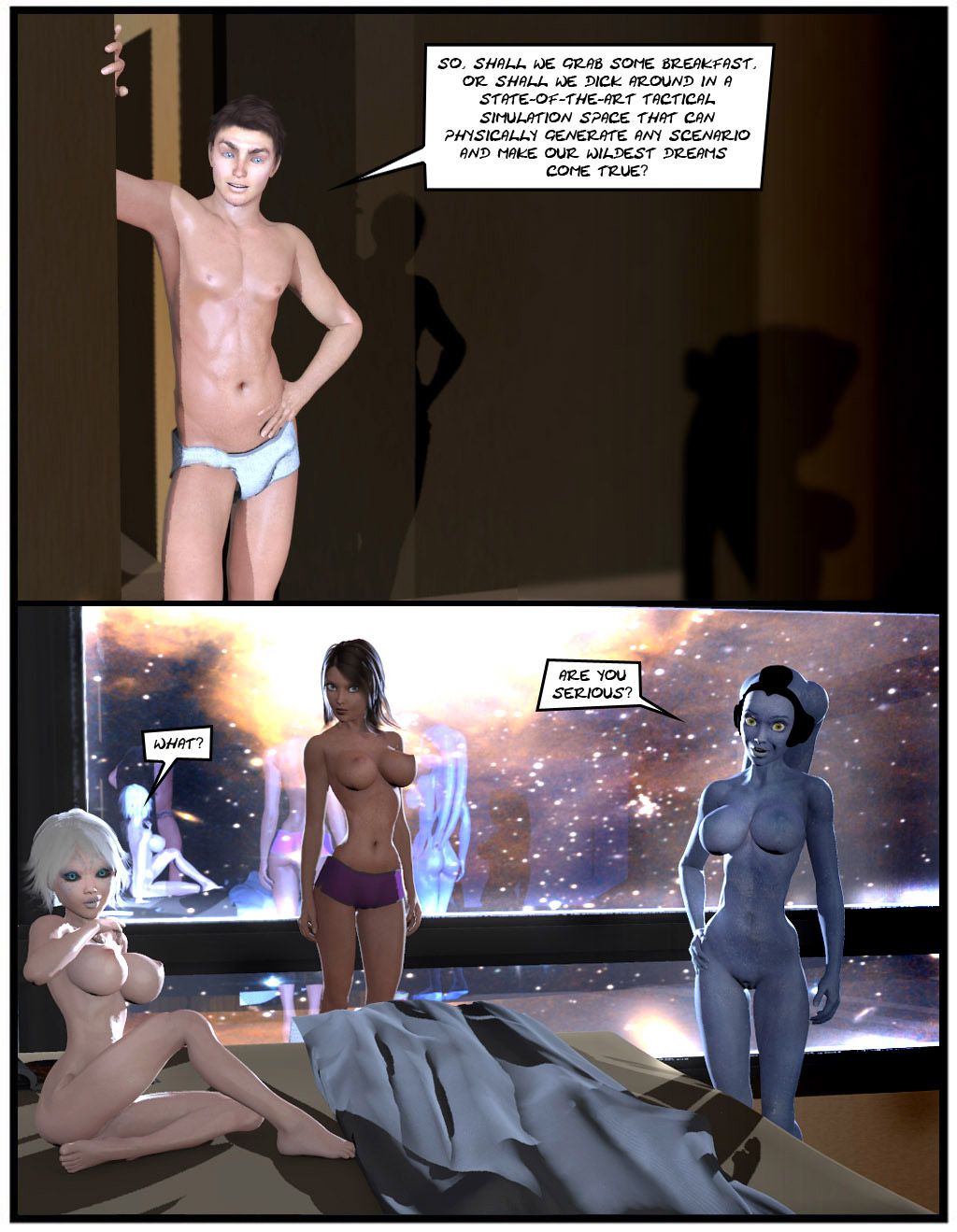 Star Trek Fleet Wars (Star Trek) [Sindy Anna Jones] 08 Breakfast in Tacspace – page 7