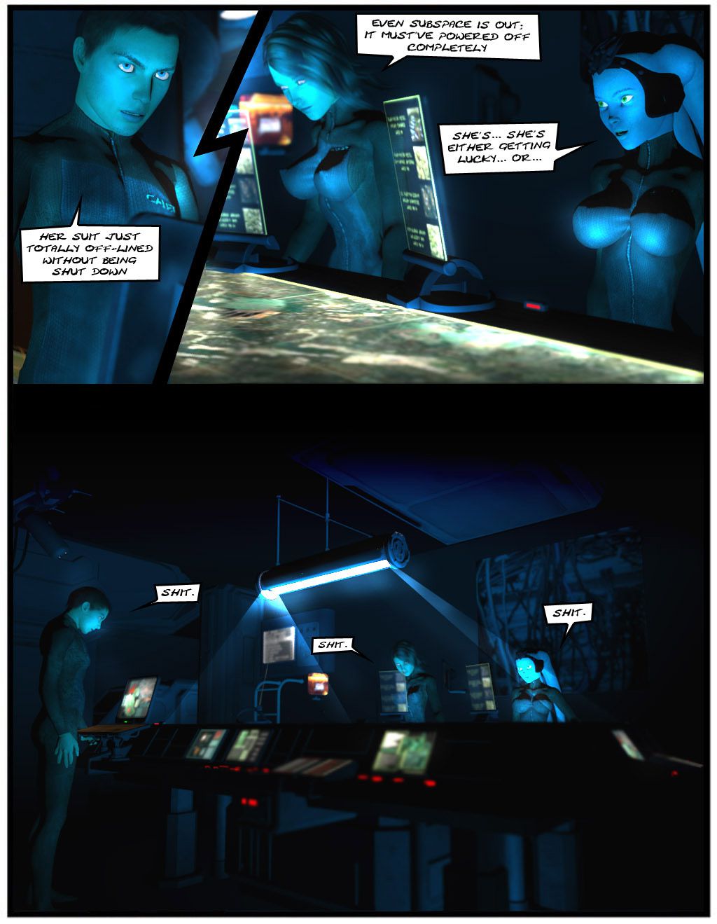 Star Trek Fleet Wars (Star Trek) [Sindy Anna Jones] 09 Dive into the Dark – page 14