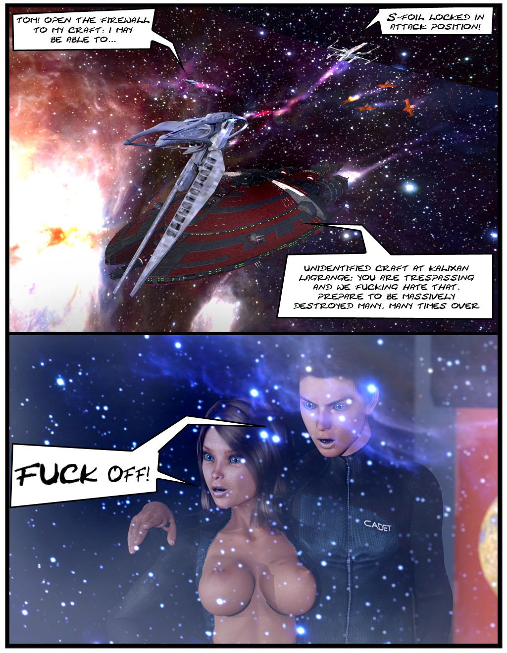 Star Trek Fleet Wars (Star Trek) [Sindy Anna Jones] 09 Dive into the Dark – page 54