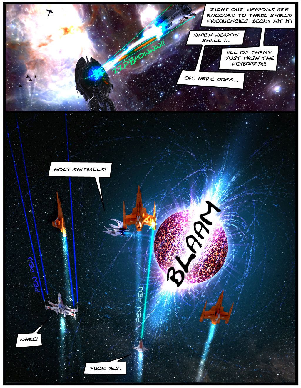 Star Trek Fleet Wars (Star Trek) [Sindy Anna Jones] 09 Dive into the Dark – page 57