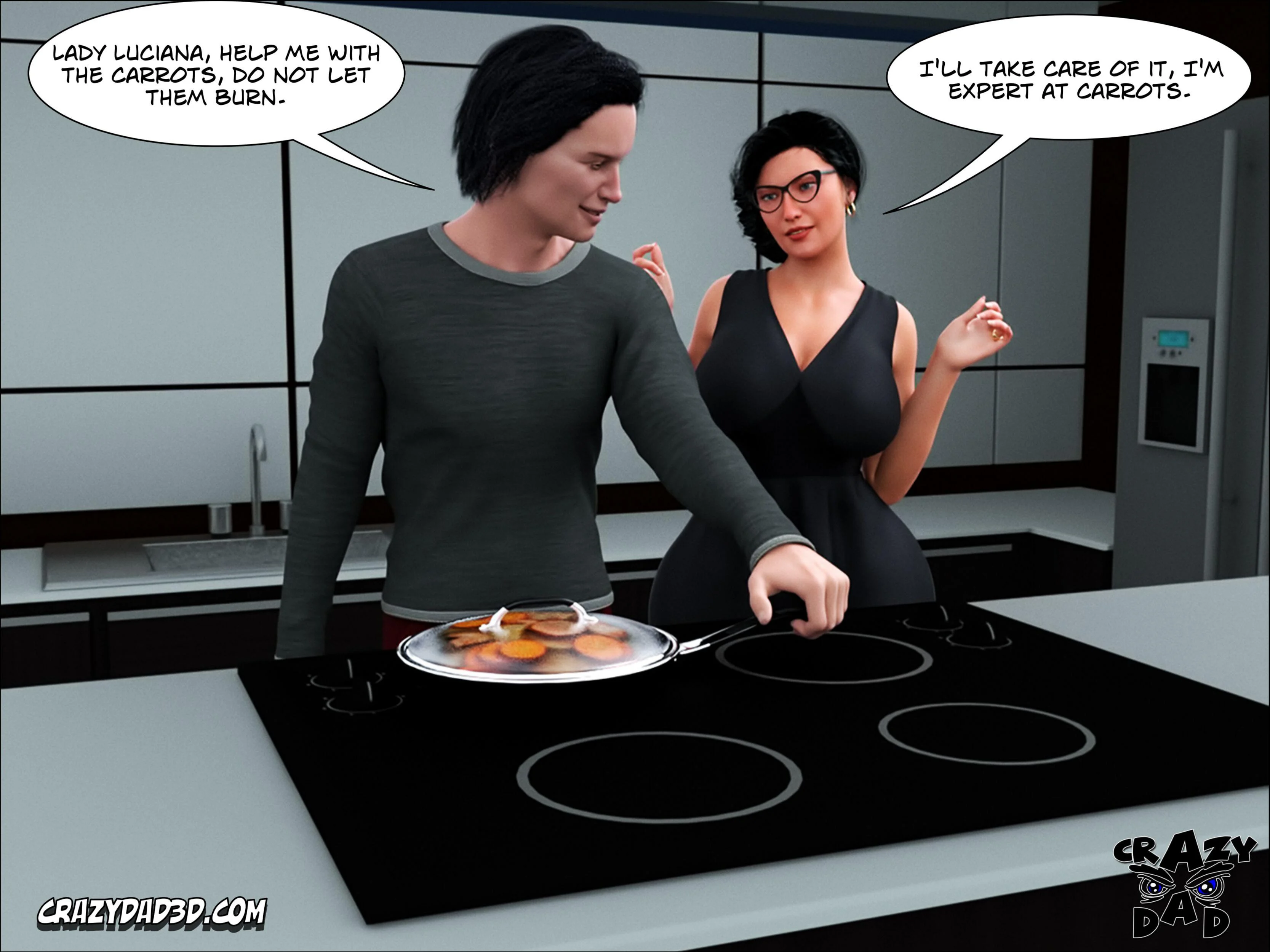 The Shepherd’s Wife [CrazyDad3D] 11 . The Shepherd's Wife  - Chapter 11 [CrazyDad3D] – page 55
