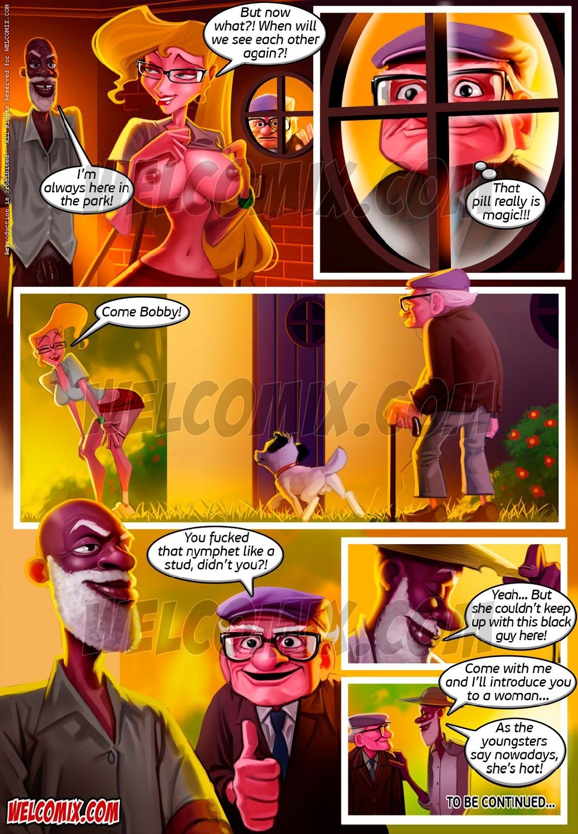 Old Geezers Of The Park [WC | TF] 1 . Old Geezers Of The Park - The Magic Pill - Chapter 1 [WC | TF] – page 12