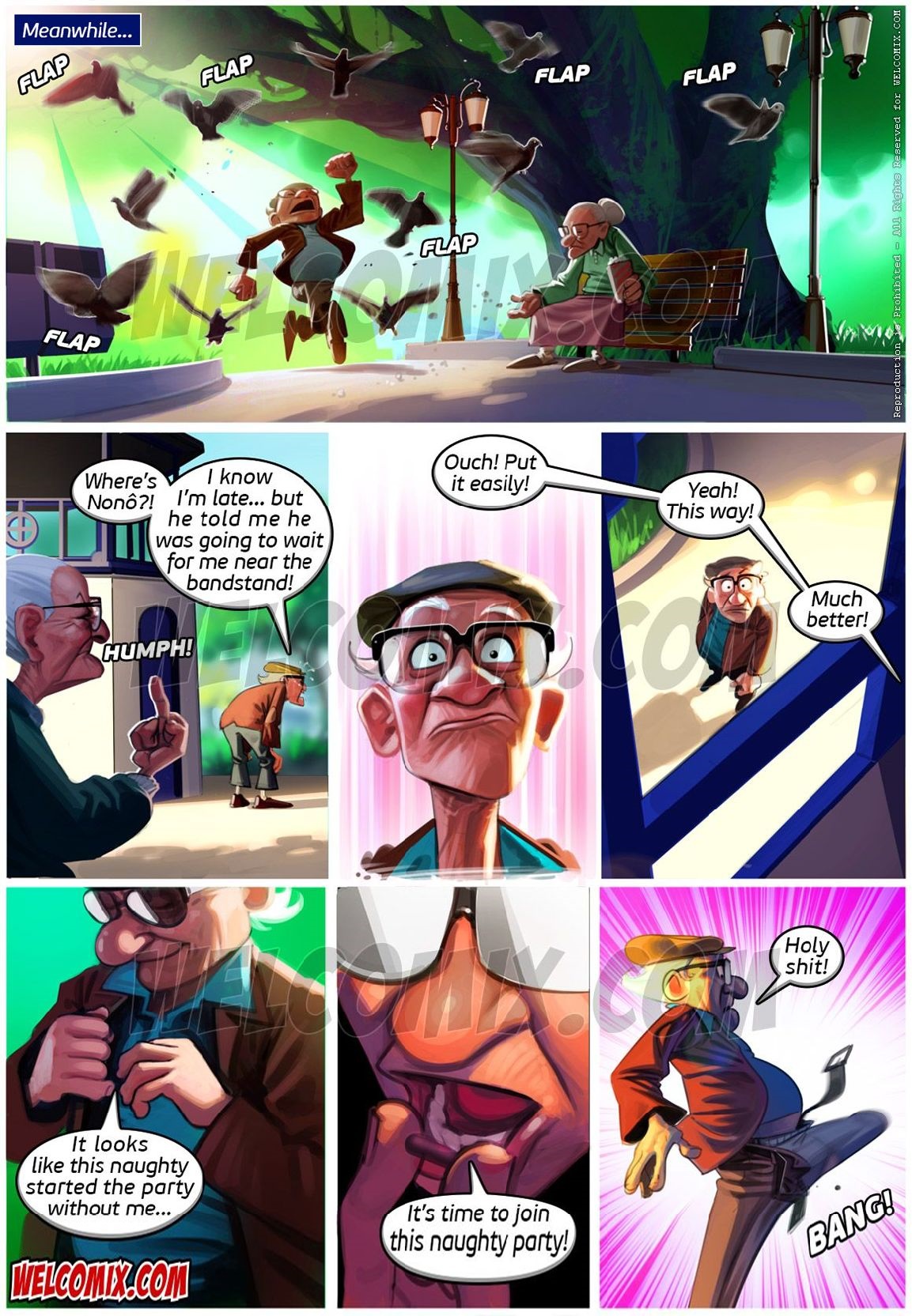 Old Geezers Of The Park [WC | TF] 3. Old Geezers Of The Park - Forbidden Herb - Chapter 3 [WC | TF] – page 10