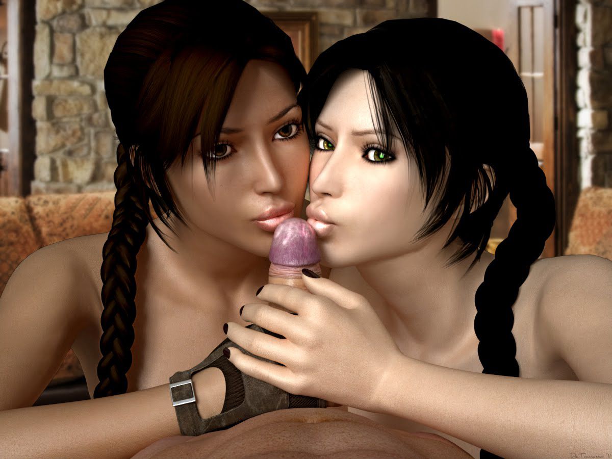 Picture Sets (Tomb Raider) [DeTomasso] Lara And Doppleganger - (Tomb Raider) [DeTomasso] – page 3