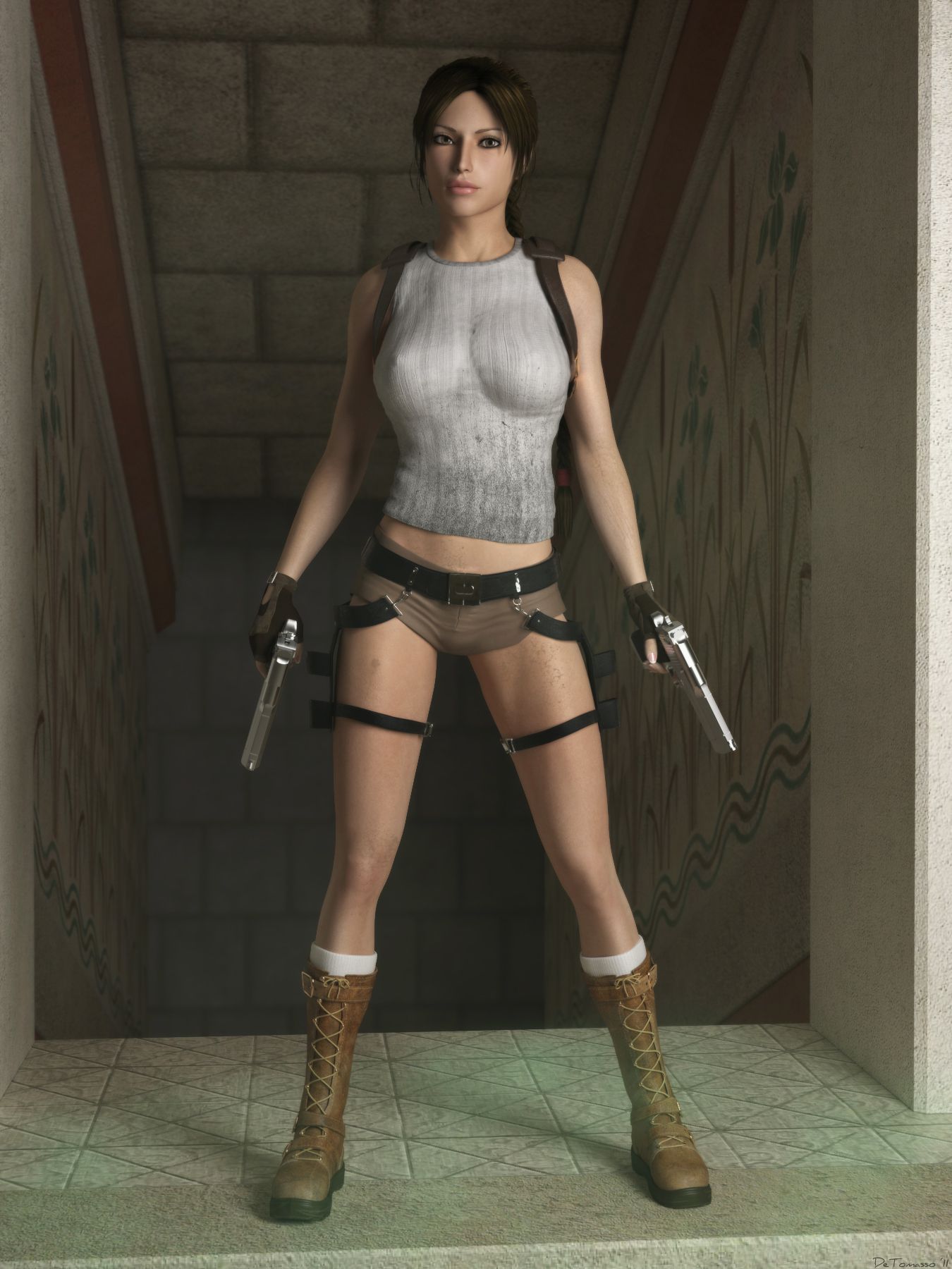 Picture Sets (Tomb Raider) [DeTomasso] Footjob - (Tomb Raider) [DeTomasso] – page 6