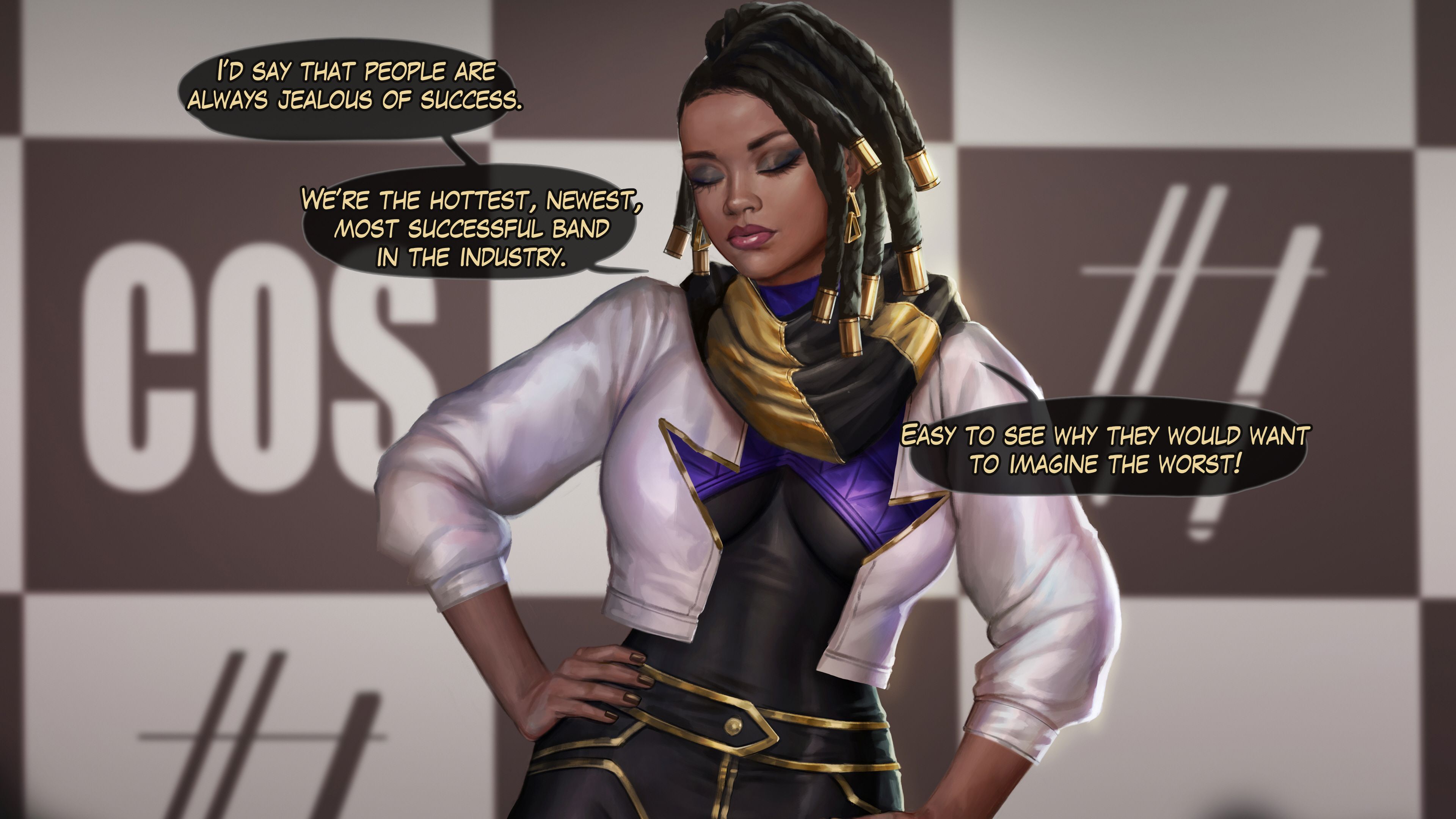 Pop Starz – Behind The Scenes (League of Legends) [Firolian] 3.1 Pop Starz - Akali - Story - Chapter 3 (League Of Legends) [Firolian] – page 11