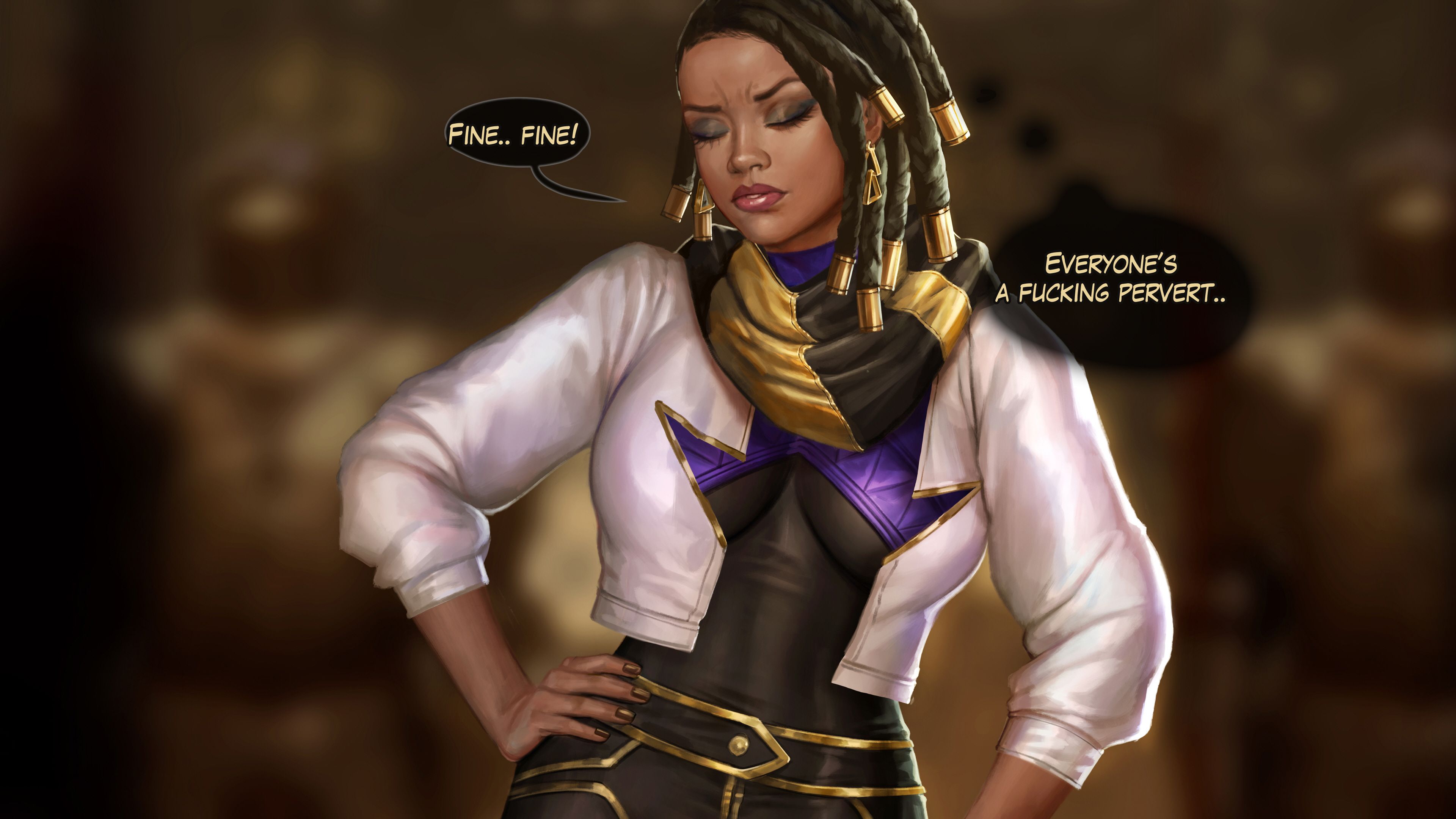 Pop Starz – Behind The Scenes (League of Legends) [Firolian] 3.1 Pop Starz - Akali - Story - Chapter 3 (League Of Legends) [Firolian] – page 79