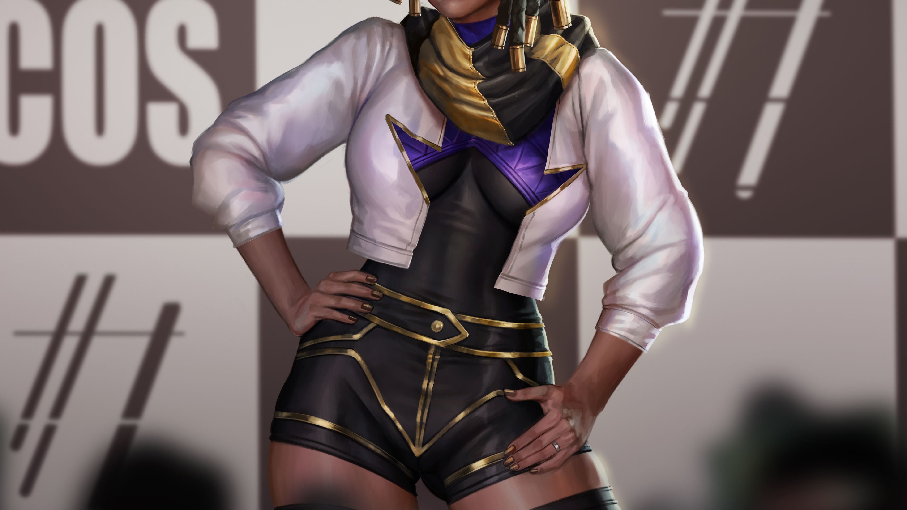 Pop Starz – Behind The Scenes (League of Legends) [Firolian] 3.2 Pop Starz - Akali - Textless - Chapter 3 (League Of Legends) [Firolian] – page 124