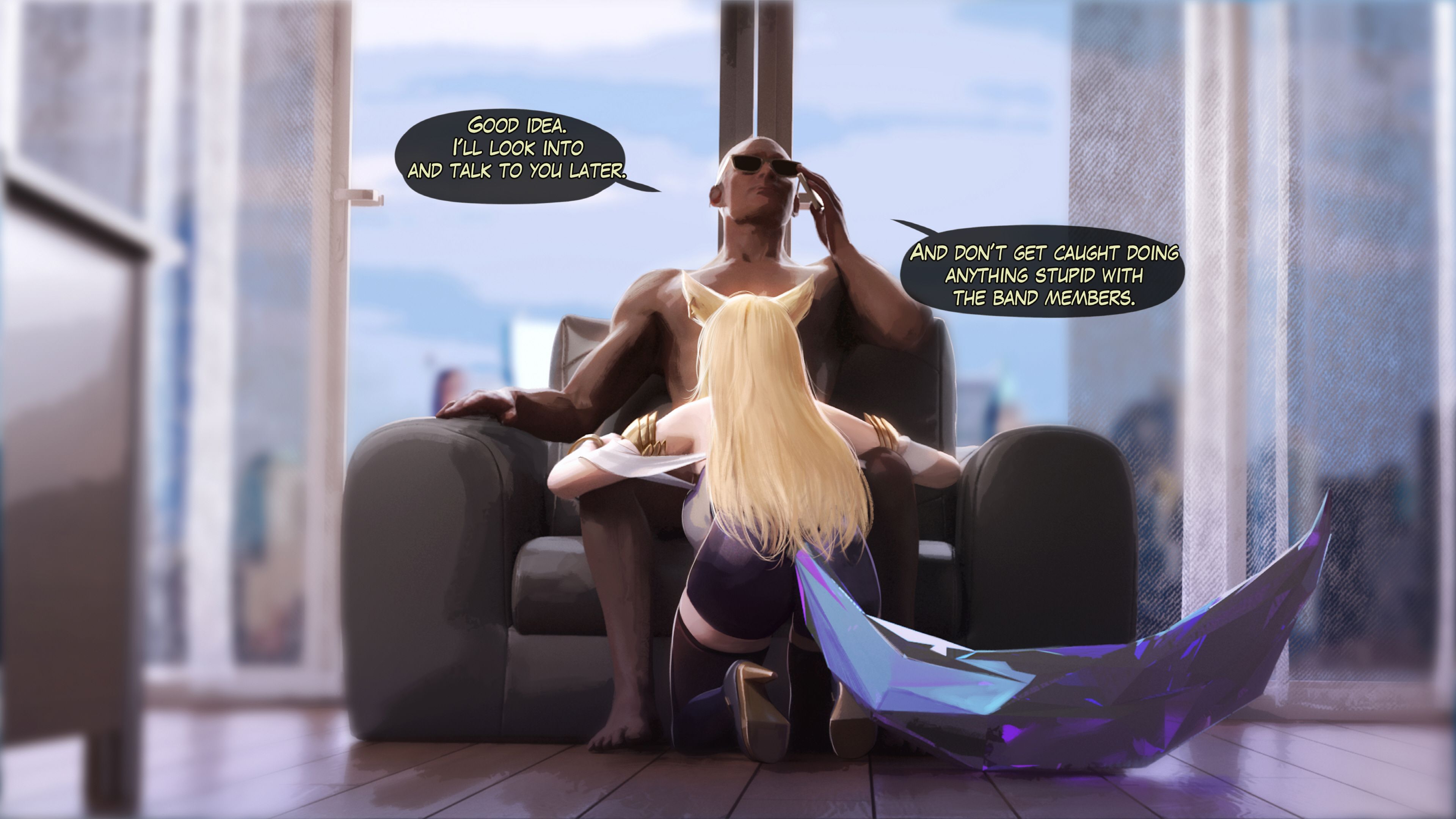 Pop Starz – Behind The Scenes (League of Legends) [Firolian] 4 . Pop Starz - Ahri - Chapter 4 (League of Legends) [Firolian] – page 13