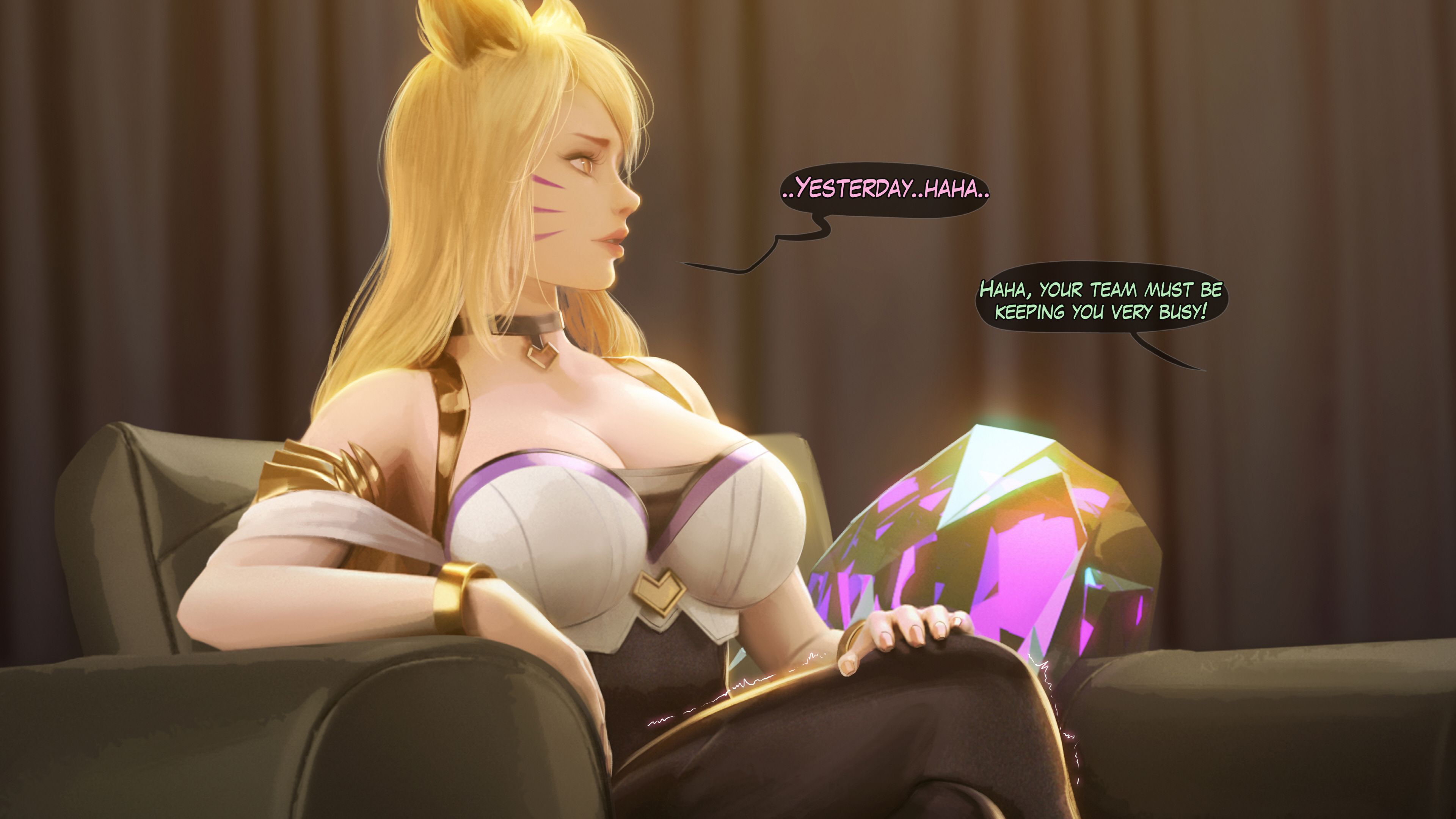 Pop Starz – Behind The Scenes (League of Legends) [Firolian] 4 . Pop Starz - Ahri - Chapter 4 (League of Legends) [Firolian] – page 39