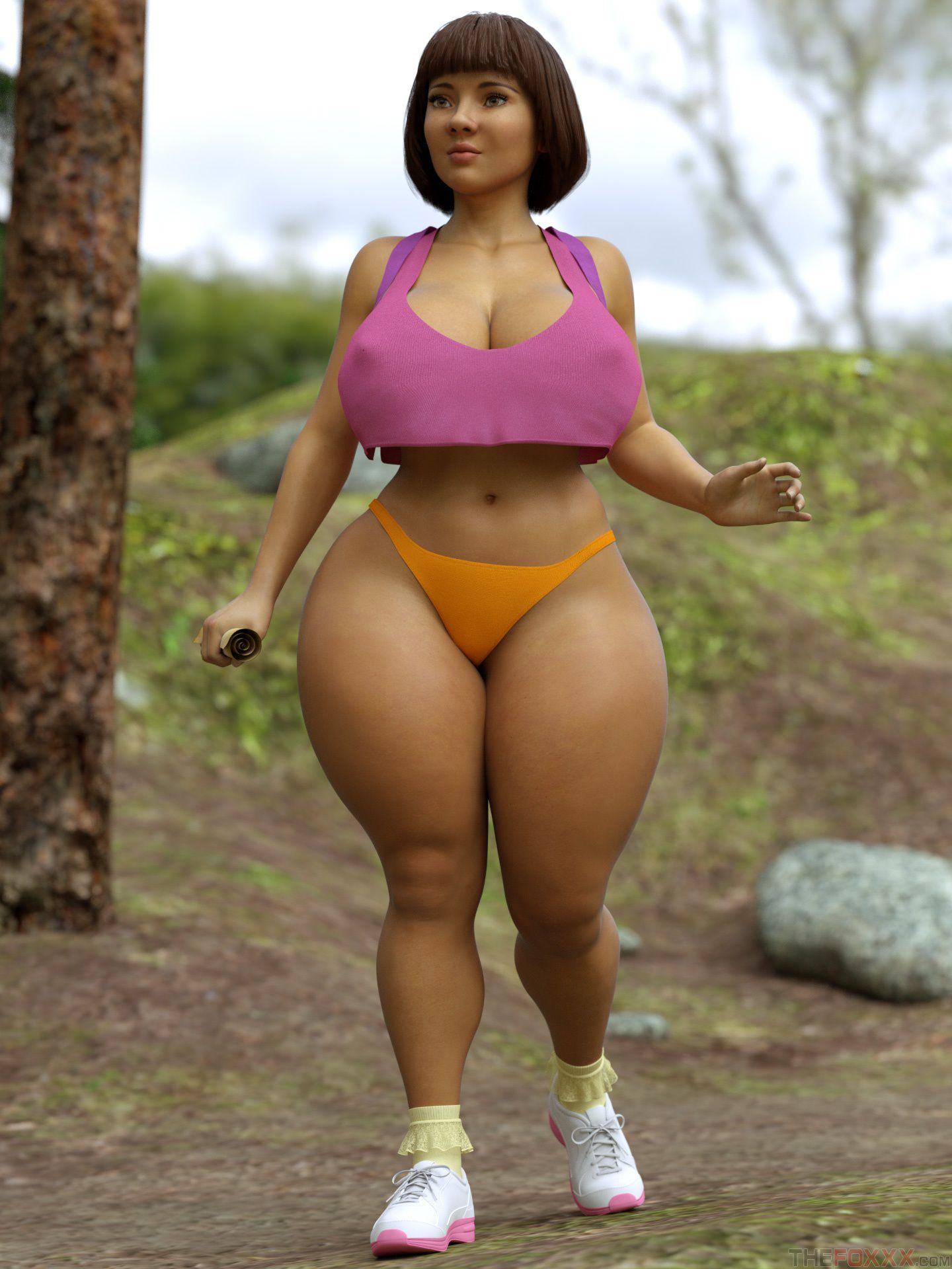 Gloria Cosplay Whora (Dora The Explorer) [The FOXXX] 1 . Gloria Cosplay Whora - Chapter 1 (Dora The Explorer) [The FOXXX] – page 1