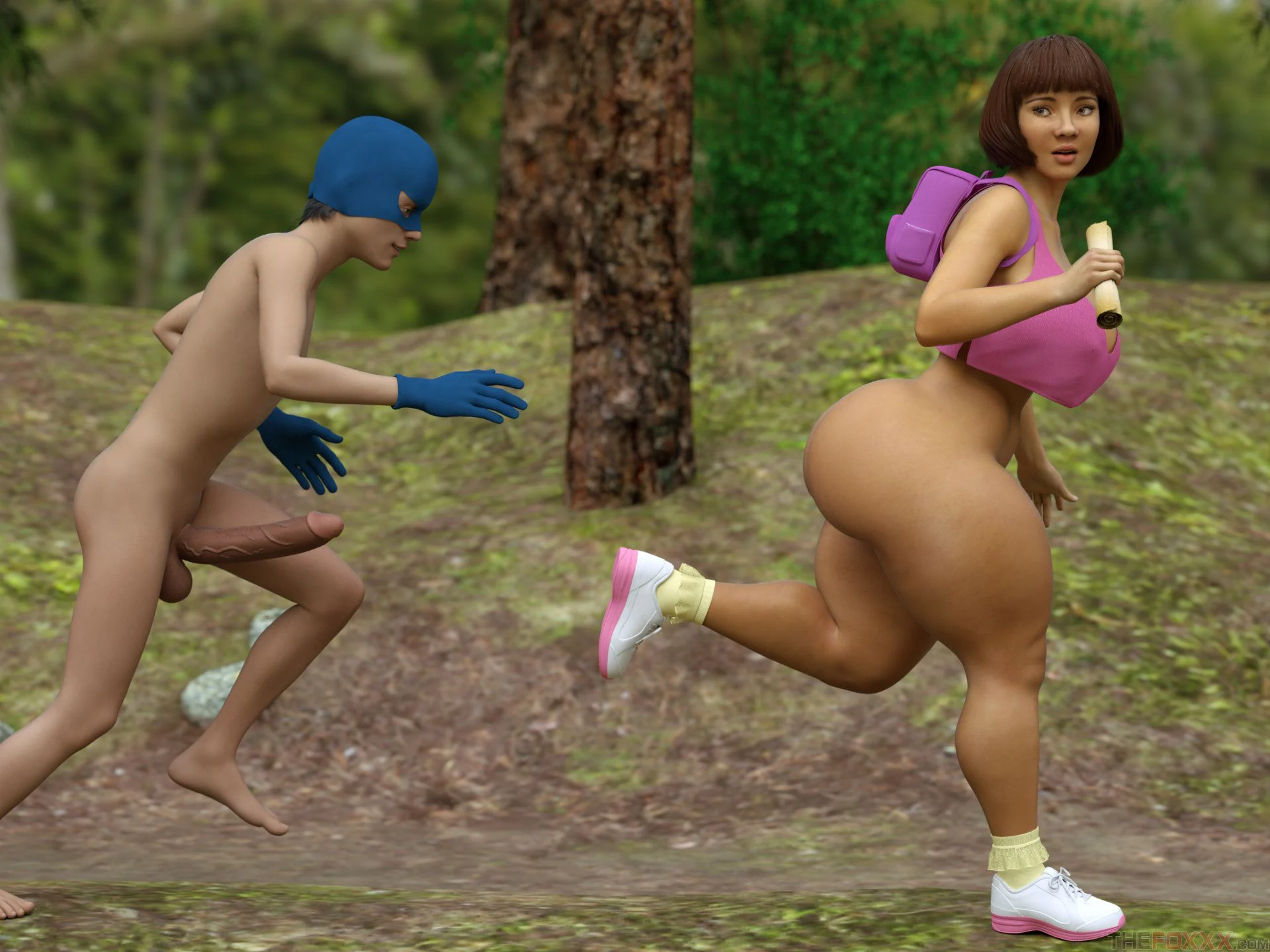 Gloria Cosplay Whora (Dora The Explorer) [The FOXXX] 1 . Gloria Cosplay Whora - Chapter 1 (Dora The Explorer) [The FOXXX] – page 29