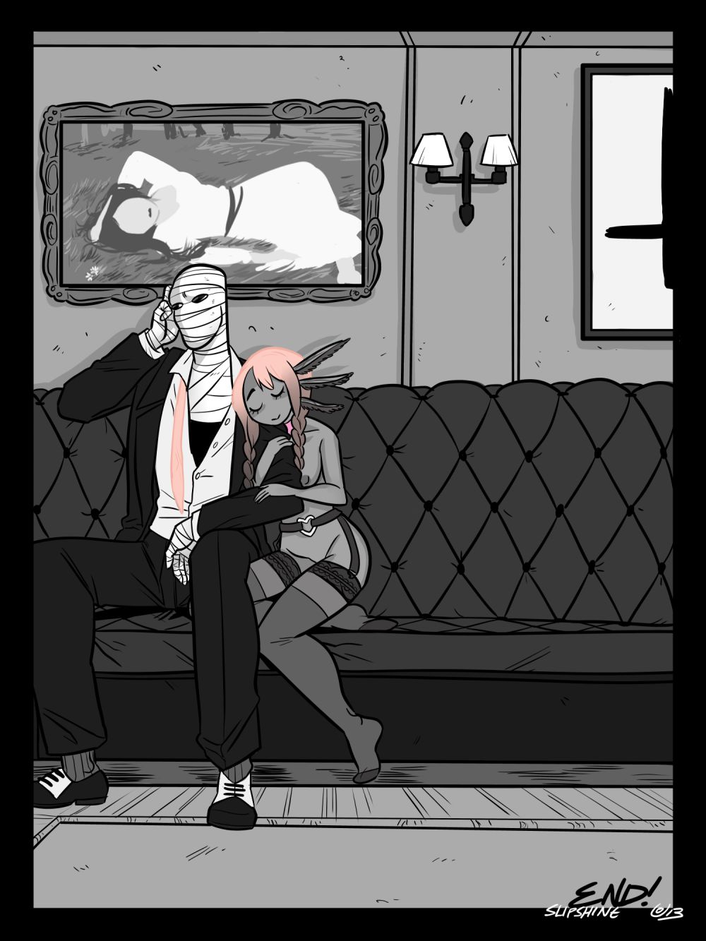 Mr. Invisible [Ovens , SlipShine] 9 . Mr. Invisible And The Axolotl - Chapter 9 [Ovens , SlipShine] – page 12