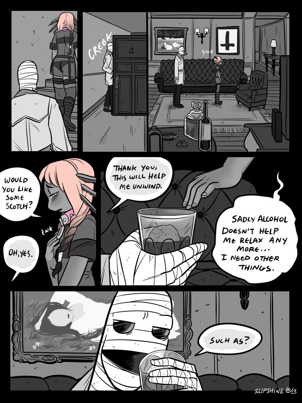 Mr. Invisible [Ovens , SlipShine] 9 . Mr. Invisible And The Axolotl - Chapter 9 [Ovens , SlipShine] – page 3