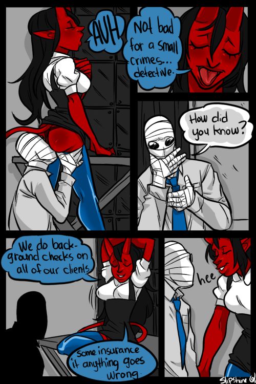 Mr. Invisible [Ovens , SlipShine] 3 . Mr. Invisible And The Demon - Chapter 3 [Ovens , SlipShine] – page 7