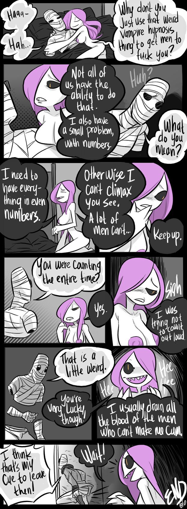 Mr. Invisible [Ovens , SlipShine] 1 . Mr. Invisible And The Vampire - Chapter 1 [Ovens , SlipShine] – page 10