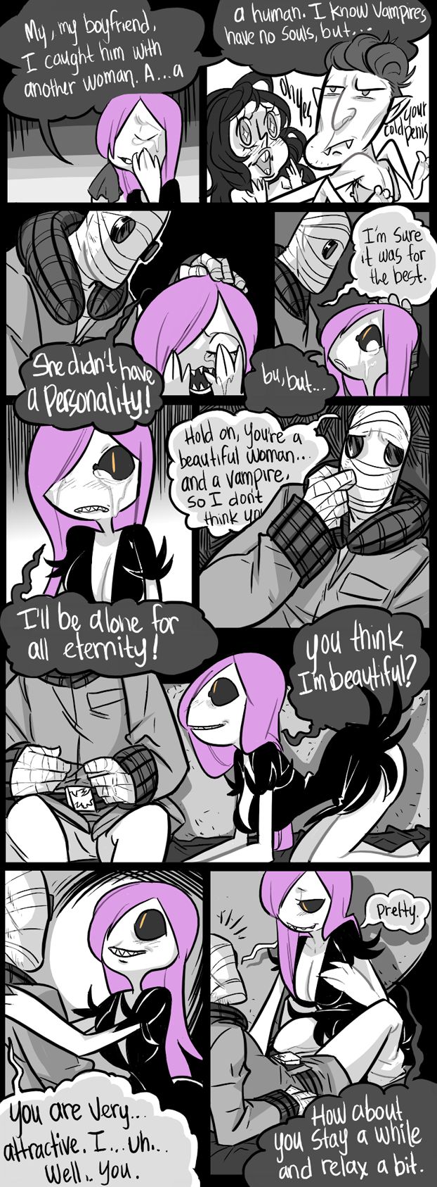 Mr. Invisible [Ovens , SlipShine] 1 . Mr. Invisible And The Vampire - Chapter 1 [Ovens , SlipShine] – page 3