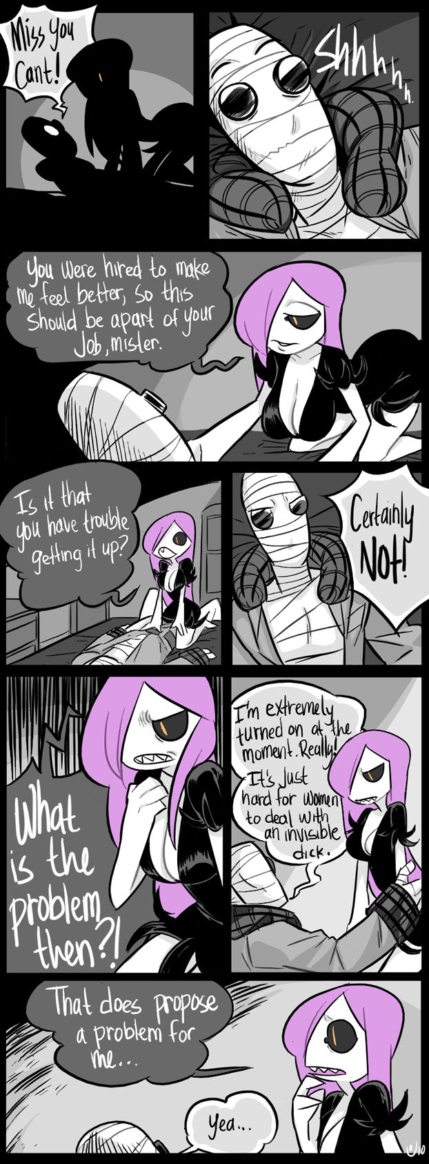 Mr. Invisible [Ovens , SlipShine] 1 . Mr. Invisible And The Vampire - Chapter 1 [Ovens , SlipShine] – page 4