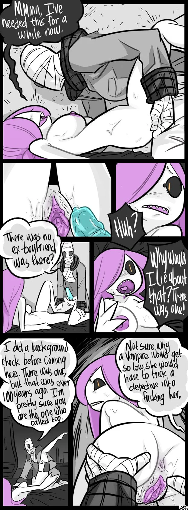 Mr. Invisible [Ovens , SlipShine] 1 . Mr. Invisible And The Vampire - Chapter 1 [Ovens , SlipShine] – page 8