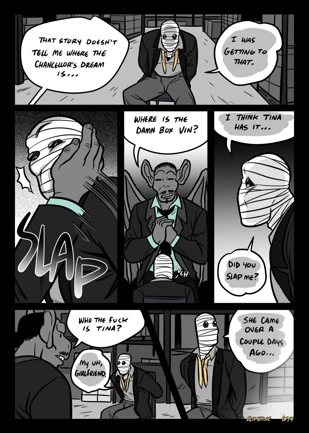 Mr. Invisible [Ovens , SlipShine] 14 . Mr. Invisible And The Chancellor's Dream 2 - Chapter 14 [Ovens , SlipShine] – page 2