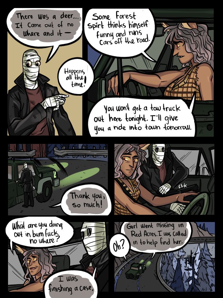 Mr. Invisible [Ovens , SlipShine] 6 . Mr. Invisible And The Were Wolf - Chapter 6 [Ovens , SlipShine] – page 3