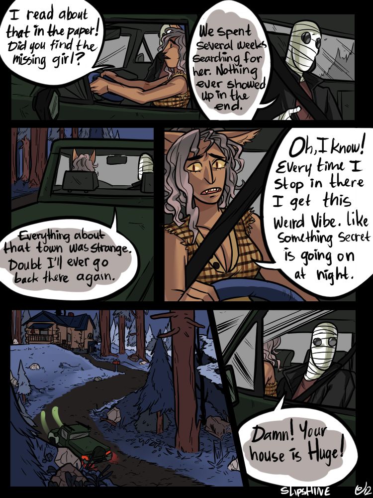 Mr. Invisible [Ovens , SlipShine] 6 . Mr. Invisible And The Were Wolf - Chapter 6 [Ovens , SlipShine] – page 4