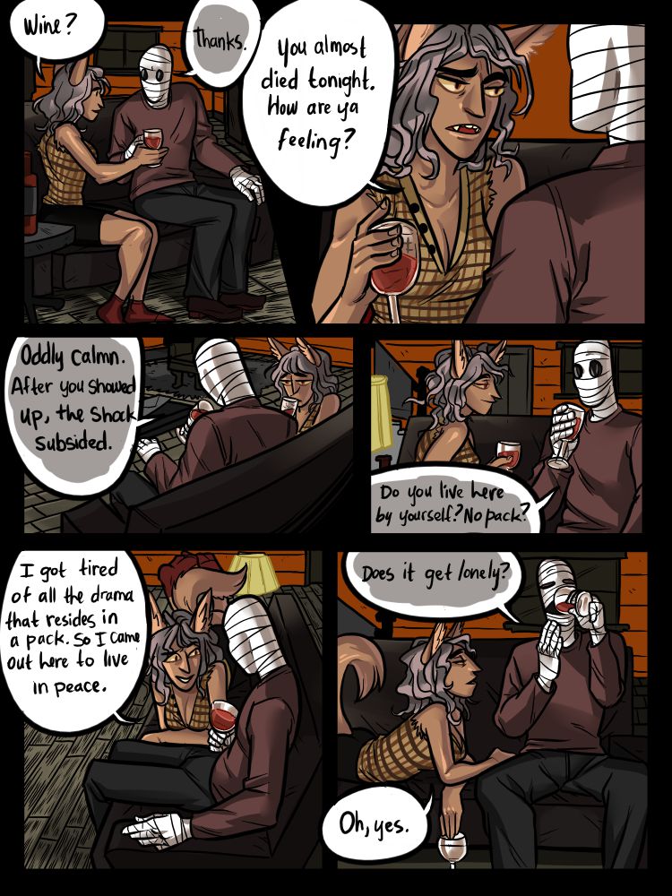 Mr. Invisible [Ovens , SlipShine] 6 . Mr. Invisible And The Were Wolf - Chapter 6 [Ovens , SlipShine] – page 5