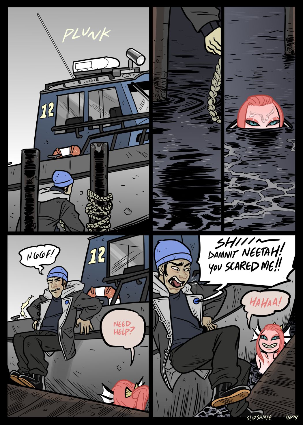 Mr. Invisible [Ovens , SlipShine] 13 . Mr. Invisible And The Mermaid - Chapter 13 [Ovens , SlipShine] – page 2