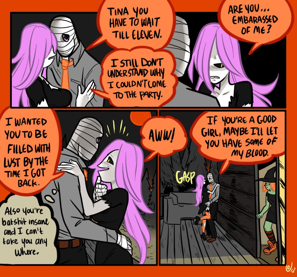 Mr. Invisible [Ovens , SlipShine] 7 . Mr. Invisible And The Vampire 2 - Chapter 7 [Ovens , SlipShine] – page 3