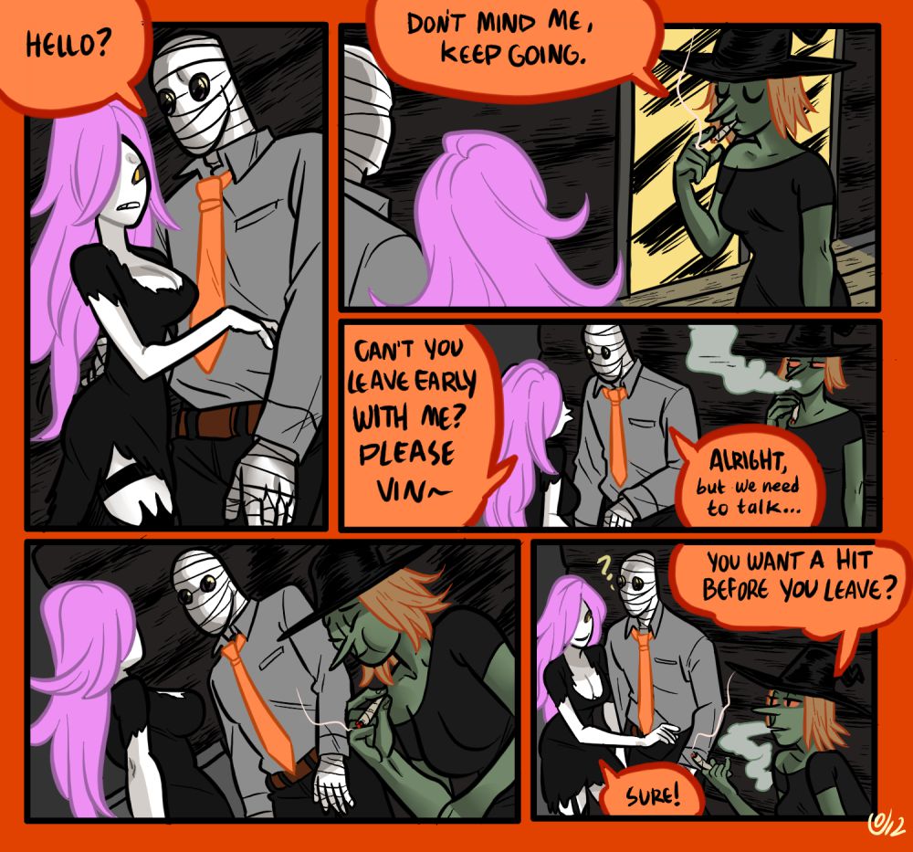 Mr. Invisible [Ovens , SlipShine] 7 . Mr. Invisible And The Vampire 2 - Chapter 7 [Ovens , SlipShine] – page 4
