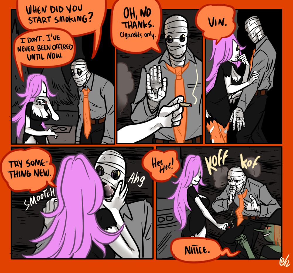 Mr. Invisible [Ovens , SlipShine] 7 . Mr. Invisible And The Vampire 2 - Chapter 7 [Ovens , SlipShine] – page 5