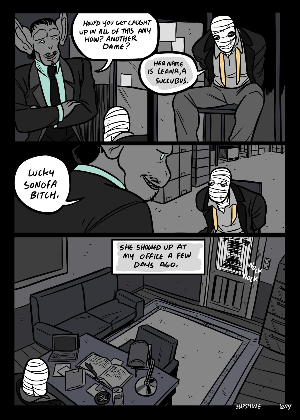 Mr. Invisible [Ovens , SlipShine] 12 . Mr. Invisible And The Chancellor's Dream - Chapter 12 [Ovens , SlipShine] – page 4