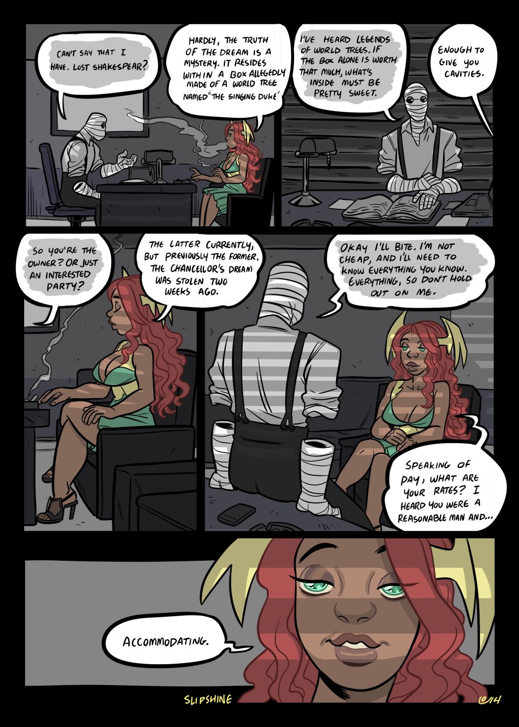 Mr. Invisible [Ovens , SlipShine] 12 . Mr. Invisible And The Chancellor's Dream - Chapter 12 [Ovens , SlipShine] – page 6
