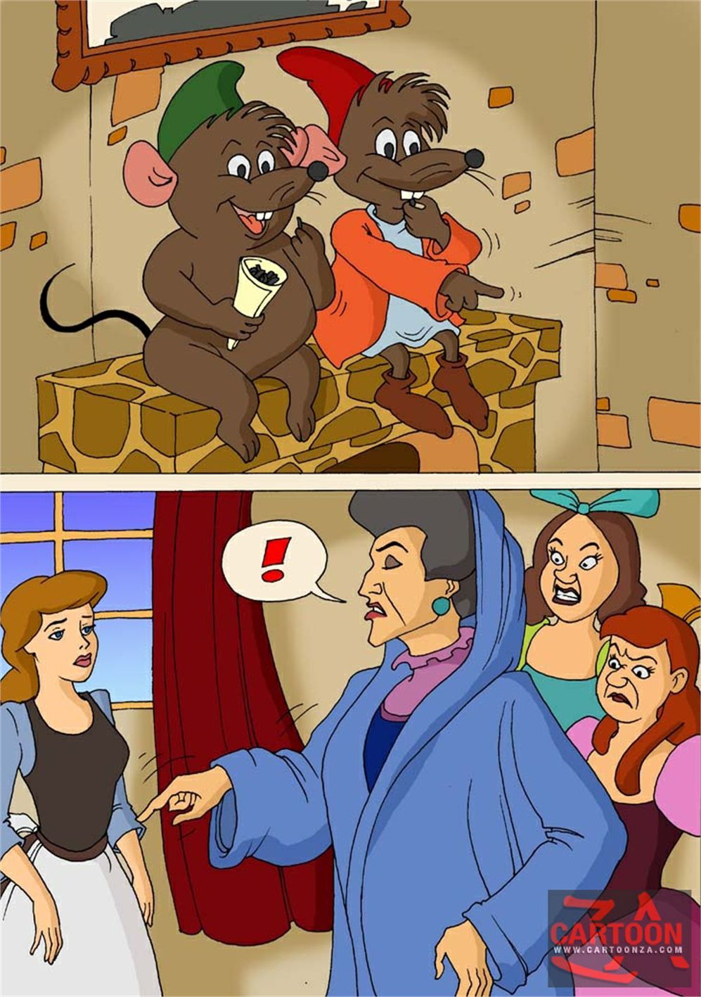 Comics and Galleries (Various) [CartoonZa] Cinderella - 1 – page 1